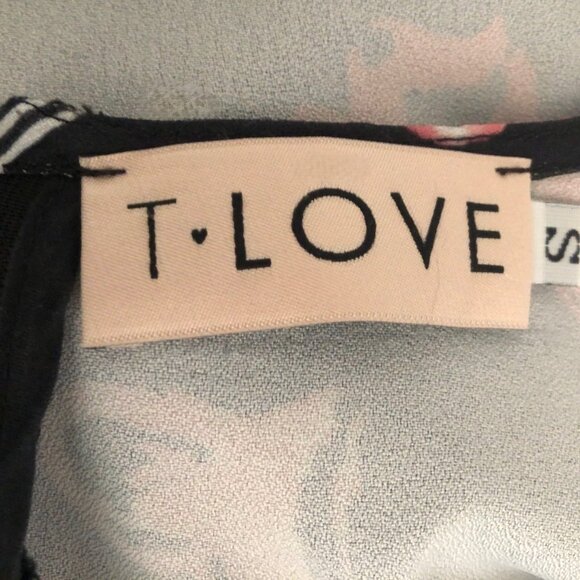 T❤ LOVE Pop-Art Style Colorful Whimsical Motifs Dress Made in Italy Sz S - Picture 4 of 5